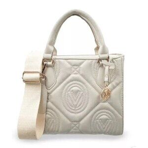 Valentino Orlandi Convertible Small Tote Bag/crossbody Bone MSRP $259